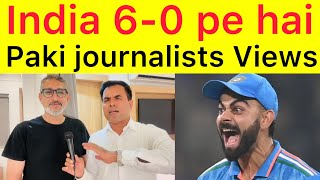 Unstoppable India hurts England  Pakistani journalist reaction [upl. by Ahsatel]