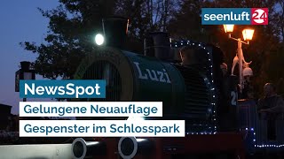 NewsSpot Gespenster im Schlosspark [upl. by Ynnatirb]