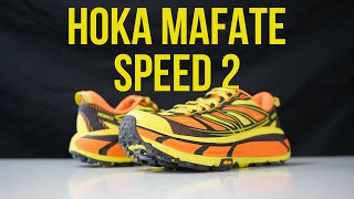 HOKA MAFATE SPEED 2  Unboxing review amp on feet [upl. by Mars]