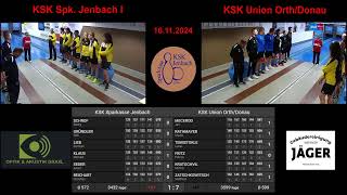 KSK Sparkasse Jenbach I vs KSK Union OrthDonau [upl. by Seadon]