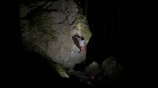 Agoraphobia V11  Squamish Bouldering [upl. by Lockhart]