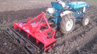 Ford 1210 powerharrowing [upl. by Ymiaj]