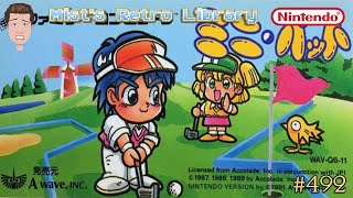 Mists Retro Library 492 MiniPutt  Nintendo 8bit [upl. by Chelton]