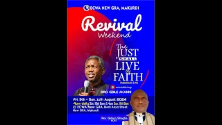 ECWA NEW GRA MAKURDI REVIVAL WEEKEND [upl. by Ardnas749]