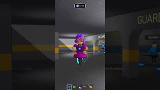 NEW BARRY PRISON RUN All Bosses Battle FULL GAME roblox shorts gaming barryroblox [upl. by Teraj104]