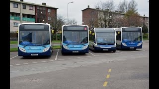 Kirkcaldy Glenrothes amp Leven Bus Spotting [upl. by Malinda10]