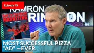 Most Successful Pizza Ad Ever  Restaurant Marketing Idea restaurantsales [upl. by Saihttam]