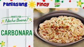 Carbonara Recipe Filipino Style [upl. by Sarad]