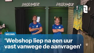 Drukte bij Fortunawinkel voor shirt Fernando Ricksen  L1 Nieuws [upl. by Kirstyn]