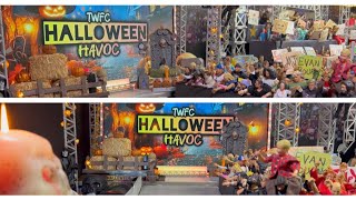 Halloween Havoc Arena Reveal TWFC WWE figures [upl. by Hannad]