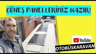 Güneş Panellerimiz Hazır [upl. by Nimajaneb]