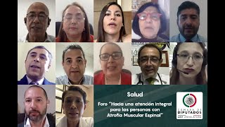 EN VIVO  Foro quotHacia una atención integral para las personas con Atrofia Muscular Espinal” [upl. by Ellora]