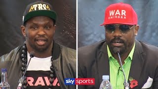 Dillian Whyte vs Dereck Chisora 2  Full Press Conference [upl. by Jamey]