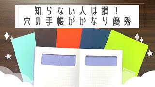 【2023年手帳】穴の先に未来が見える不思議な手帳【BLUEPRINT NOTEBOOK・SCHEDULE ブループリント】 [upl. by Hugues466]