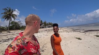 Kenyan Girl Takes Me To Secluded Beach 🇰🇪 [upl. by Meter]