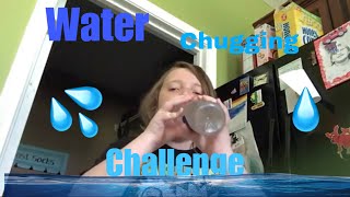 Water Chugging Challenge Vid 167 [upl. by Einuj237]