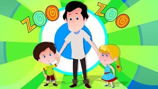 Going To The Zoo  Cartoon Videos For Toddlers  Nursery Rhymes For Children by Kids Tv [upl. by Garland]