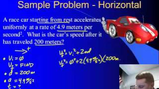 Regents Physics Kinematic Equations [upl. by Anairad]