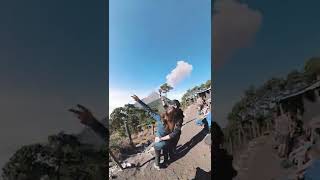 🇬🇹 Base Camp Volcano Acatenango Guatemala 3600m [upl. by Llenart]