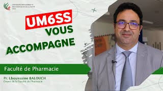 UM6SS vous accompagne  Faculté de Pharmacie [upl. by Nnorahs]