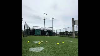 Loving these cooler temps 💕 taking some grounders at the field today and enjoying momdaughter time [upl. by Koffman909]