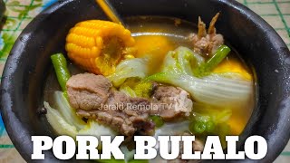 PORK BULALO  Lutong Pinoy  Jerald Remola TV [upl. by Mauretta782]