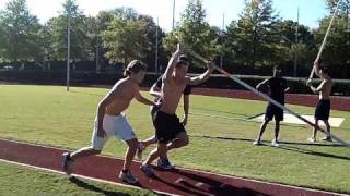 Pole Vault Plant Drills Pick Off Drill [upl. by Brent]