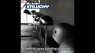 Leading the spraying technology revolution  automatic spraying machine for helmets [upl. by Marco]