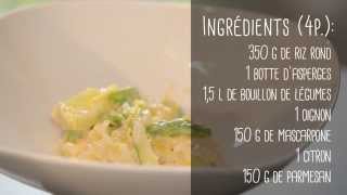 Recette de risotto dasperges [upl. by Toile3]