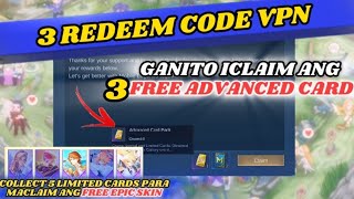 3 Redeem Code VPN Claim 3 Free Advanced Card Silvannas Gallery [upl. by Ainslie202]