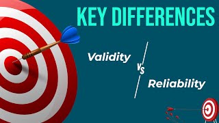 Reliability Vs Validity in Research Methodology  Definition  Difference  Examples [upl. by Fidel576]