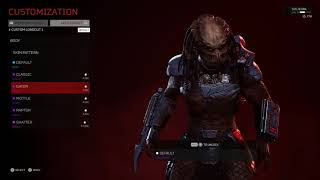 PREDATOR HUNTING GROUNDS  ALL PREDATOR CUSTOMIZATIONS [upl. by Shem]