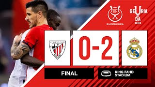 HIGHLIGHTS I Athletic Club 02 Real Madrid I Final Supercopa 2022 I LABURPENA I RESUMEN [upl. by Anim764]