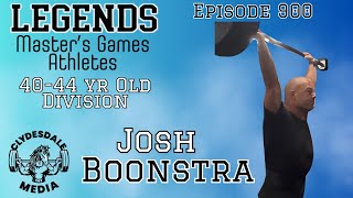 Josh Boonstra  The Athletes of the 2024 Legends Masters CrossFit Games [upl. by Otiv]