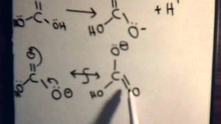 Organic Chemistry Video 13 Resonance  Example 9 Carbonic Acid [upl. by Utimer]