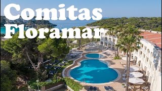 Hotel Comitas Floramar 4star hotel beach 4k holiday resort spain [upl. by Adnalohs]