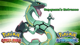 Pokémon Omega Ruby amp Alpha Sapphire  Rayquazas Entrance HQ [upl. by Rushing]