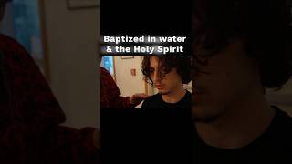 Baptized in water and the Spirit after he gave his life to Jesus faith christian baptism [upl. by Atiuqrahc891]