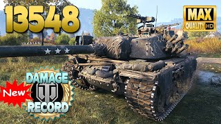 New T110E4 damage record on all servers  World of Tanks [upl. by Myles309]