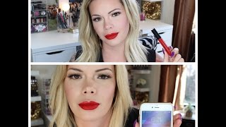 Stila Stay All Day Liquid Lipstick Review with Check Ins Beso [upl. by Nakre478]