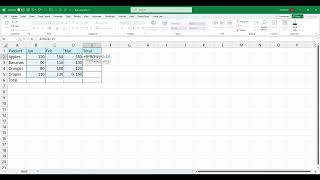 How to use AutoSum in Excel [upl. by Leoy]