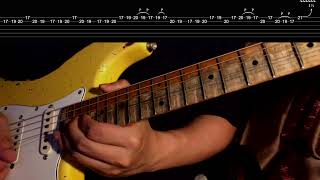 Practice Yngwie malmsteen  Solo from Suffer me live  5 [upl. by Nidraj]