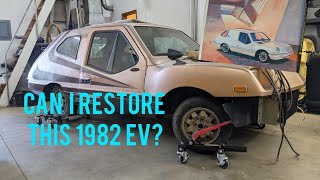 Can I FIX This 40YearOld EV 1982 UM Electrek Restoration Ep1 [upl. by Leena295]