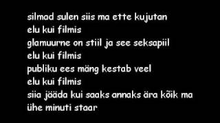 Elu kui filmis  lyrics  by  Liis [upl. by Anaed824]