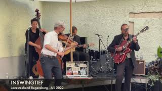 INSWINGTIEF live beim Jazzweekend Regensburg 2022 [upl. by Ddat624]