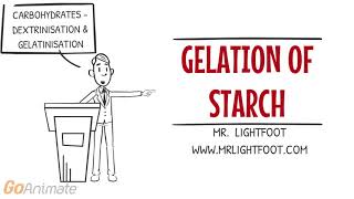 Carbohydrates  Dextrinisation and Gelatinisation [upl. by Luebke]