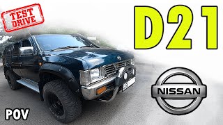 NISSAN D21 chassis and suspension repair [upl. by Christean]