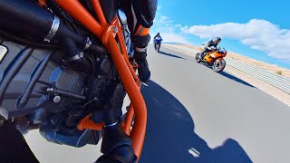 Onboard KTM Superduke 1290R  Andalucia Circuit 2024 insta360oners asmr sound exhaustsound [upl. by Anneirb]