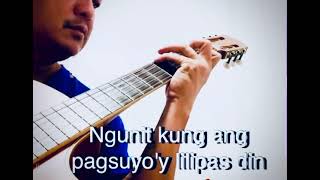 Bato sa Buhangin Guitar Cover  with Lyrics [upl. by Elirpa]