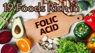 Top Foods Rich in Natural Folic Acid [upl. by Cia]